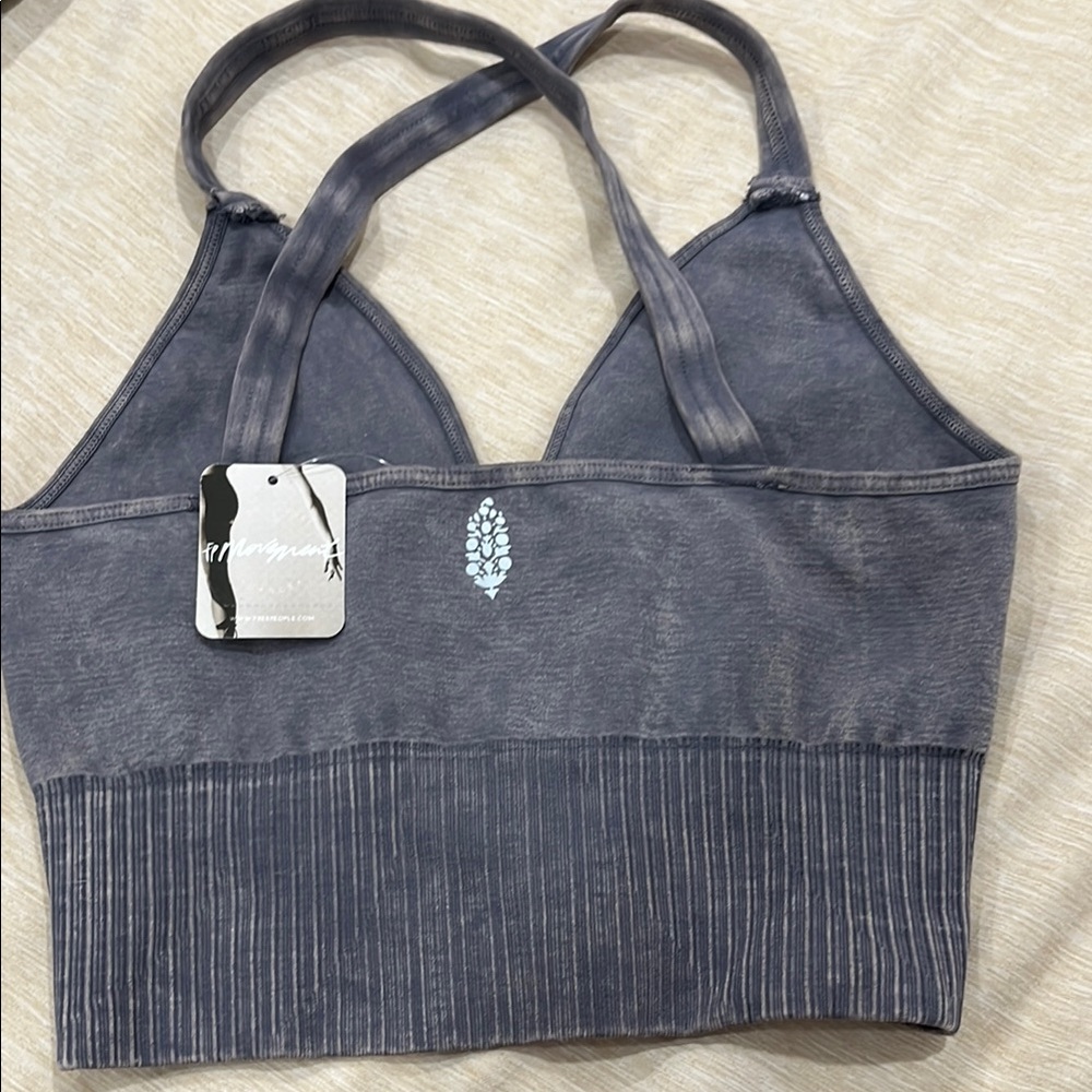 FP Movement by Free People Gray Crop Top.  New with tags.  Xs/s